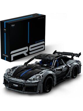 Stinger RS Sports Car Building Set - Creative STEM Toy for Kids & Adults